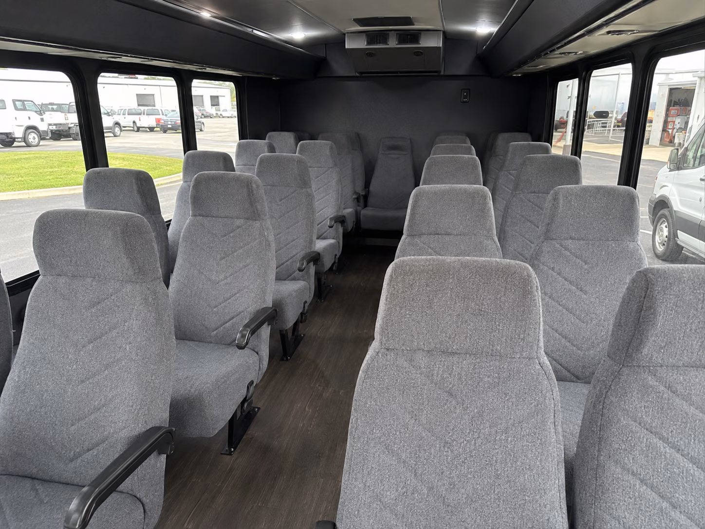 gilbert 20 passenger minibus interior