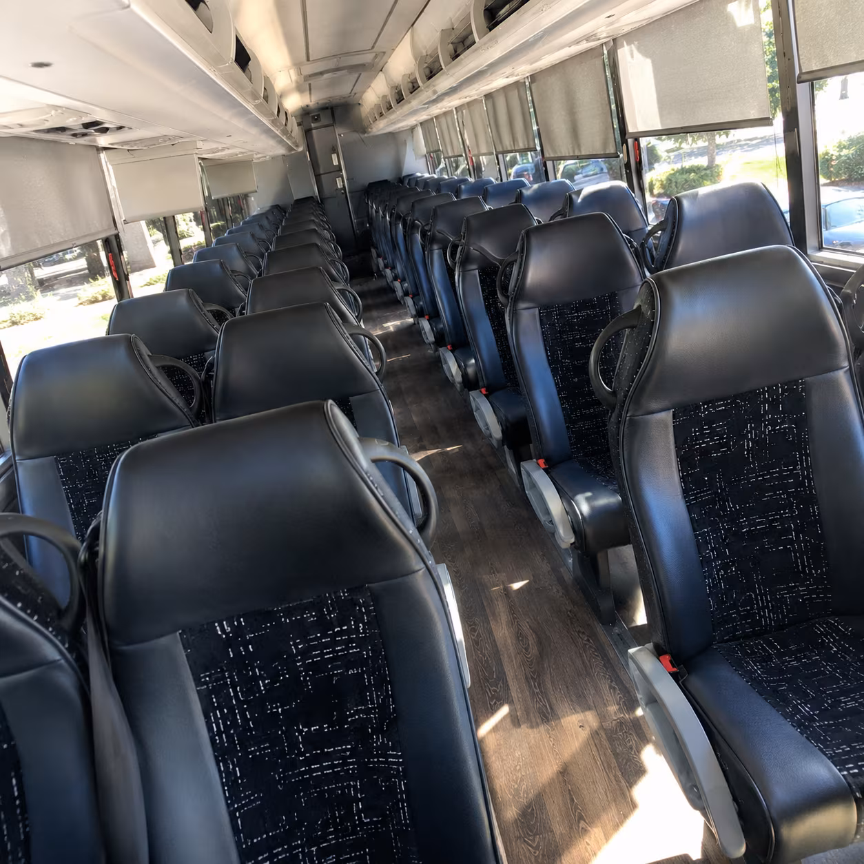 gilbert charter bus inside