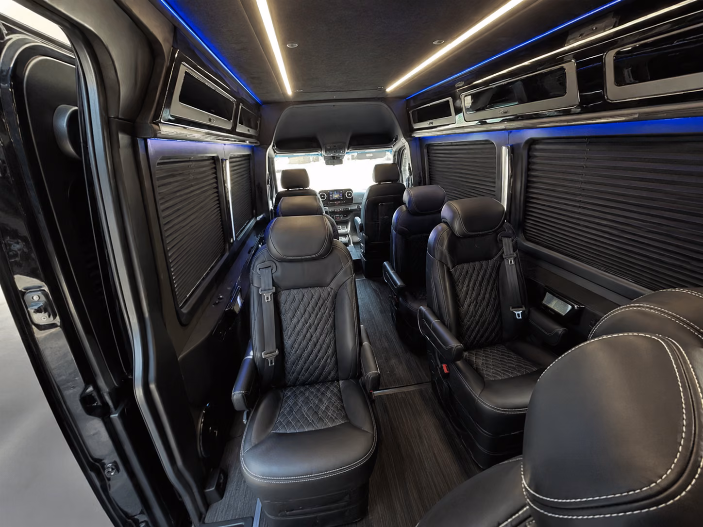 gilbert sprinter van with driver interior