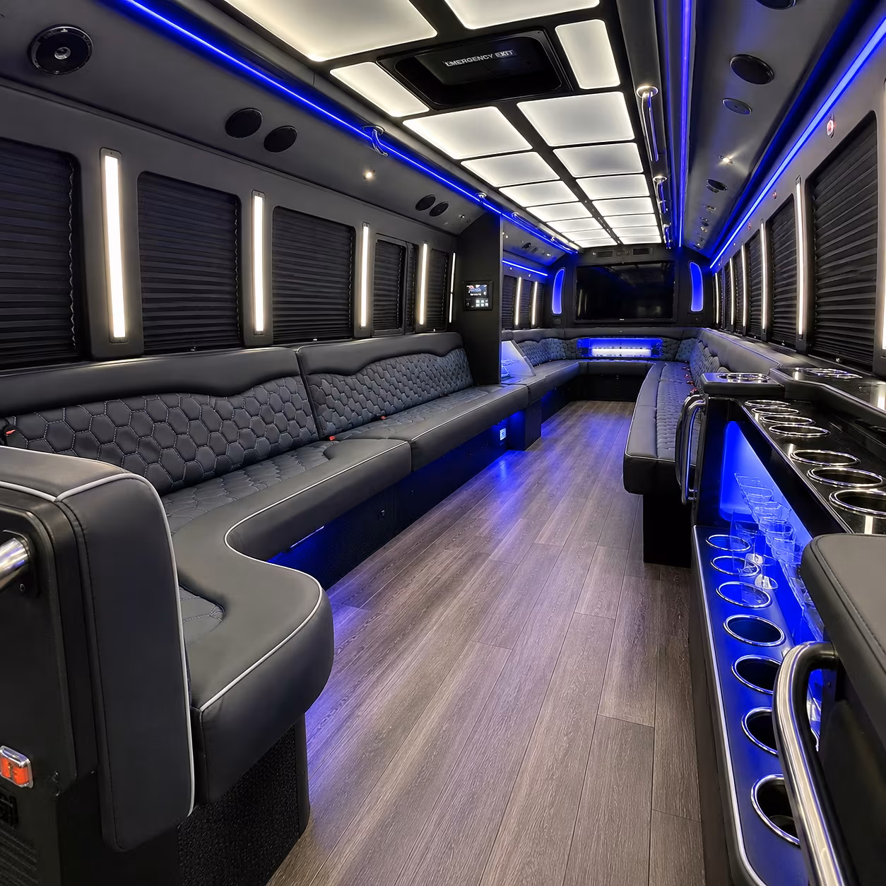 how the number of stops affects total booked hours on a gilbert bus rental