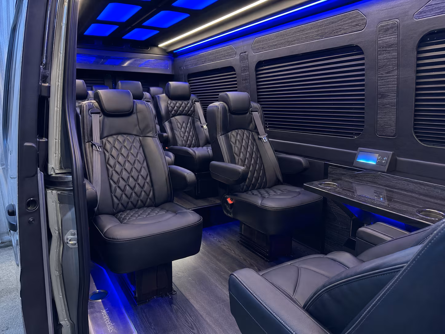 sprinter van transportation for groups and events across gilbert